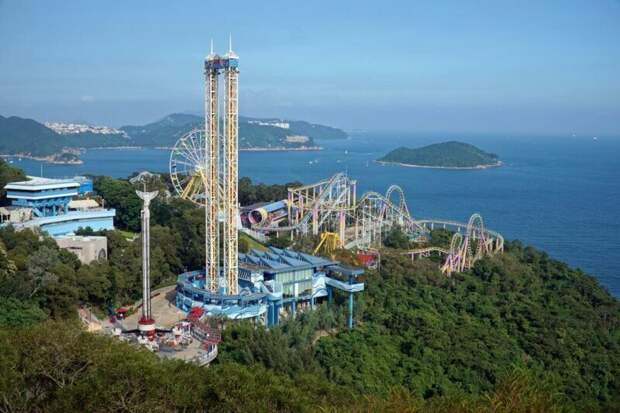 5. Ocean Park, Гонконг - 5,8 млн посетителей в мире, парк, парки, парки развлечений, развлечения, рейтинги, тематический парк, фото