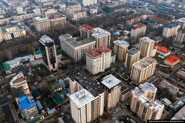 Бишкек с высоты