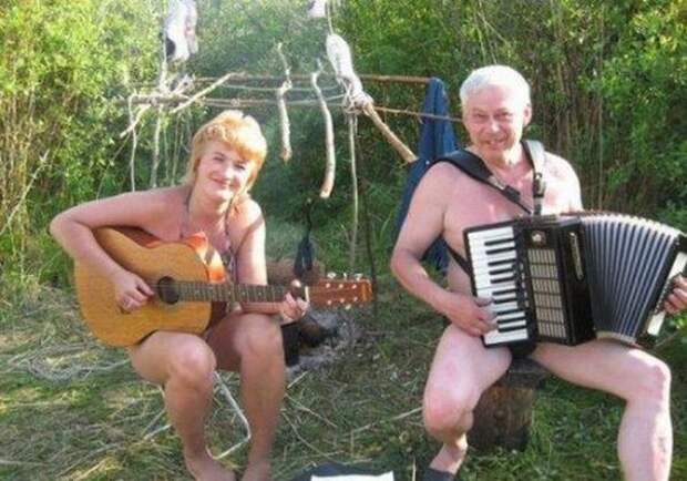 Отдых на природе люди, приколы, природа, фото