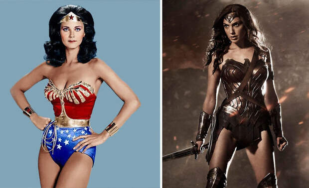 Wonder Woman 1975 And 2017
