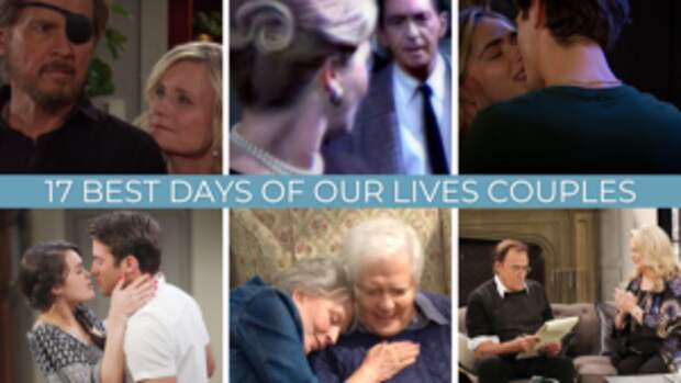 Collage of photos of Days of Our Lives Best Couples