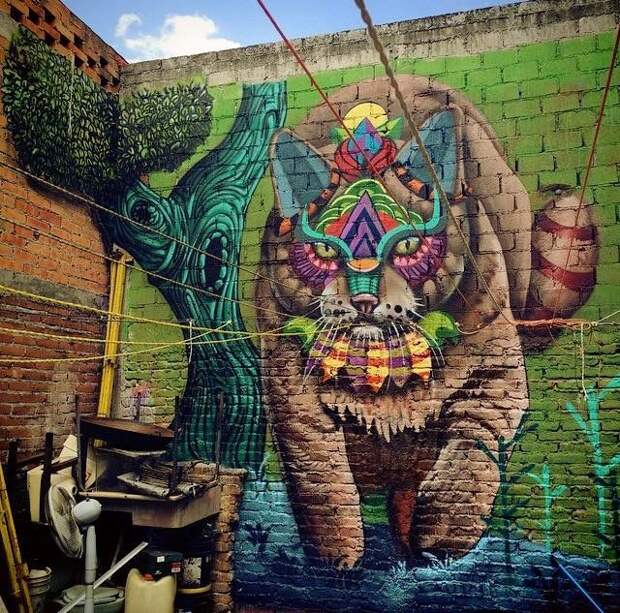 9. Чиланго, Мексика граффити, стрит-арт, художники