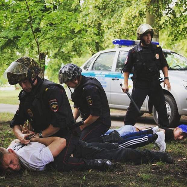 Российская полиция в снимках Instagram