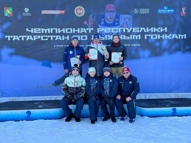 В Заинске определены первые победители чемпионата РТ по лыжным гонкам
