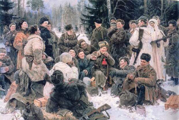 Картины о Великой Отечественной войне. Часть 4. (20 фото)