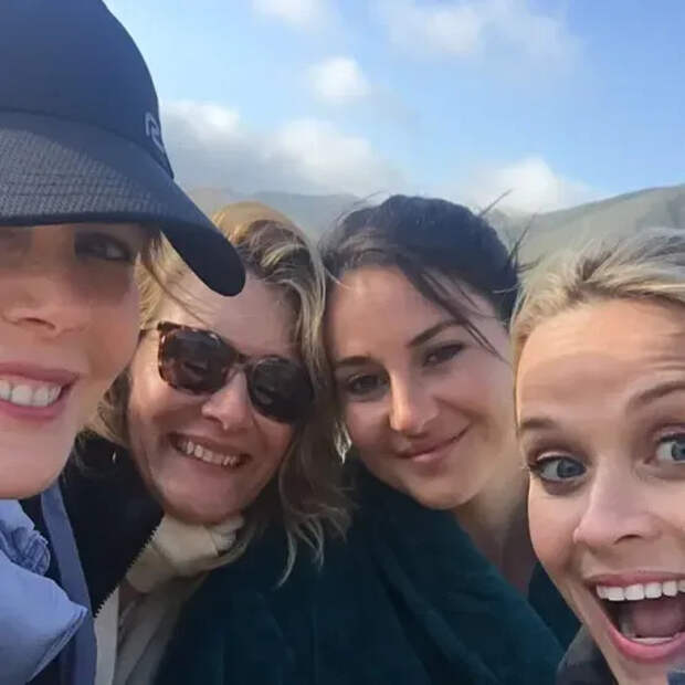 Николь Кидман, Лора Дерн, Шейлин Вудли и Риз Уизерспун