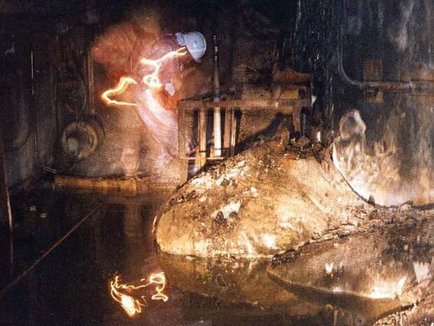 Знаменитая фотография самого опасного радиоактивного материала Чернобыля является селфи