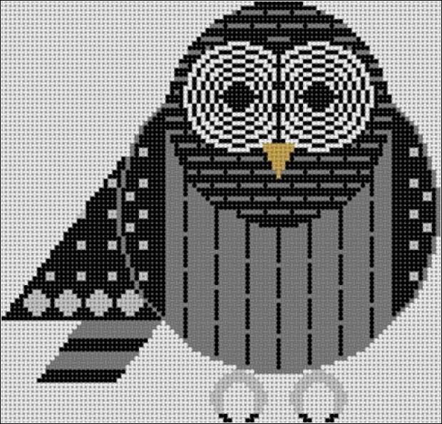 owl by Charley Harper