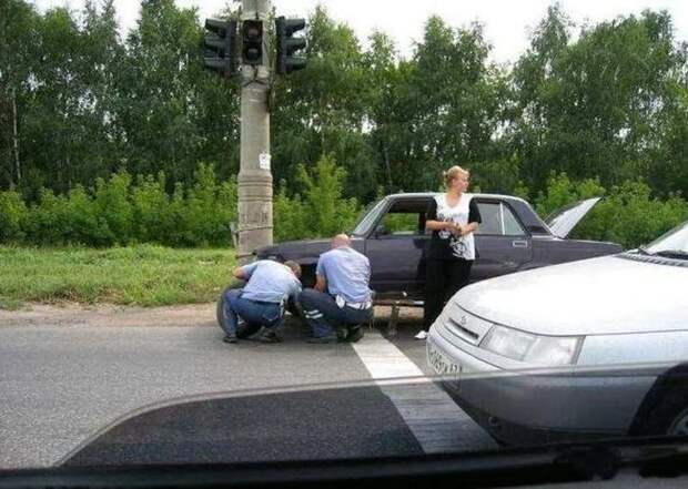 Автомобилисты снова отжигают!