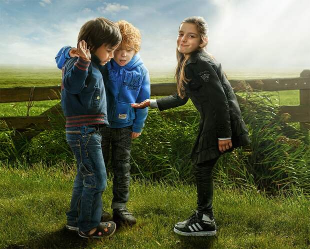 childhood13 Детство в кадре: папа фотографирует сына