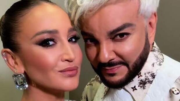 Она в белом, он — в костюме: Киркоров и Бузова «поженились» при свидетелях