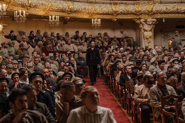 На съёмках сериала «Хроники русской революции»