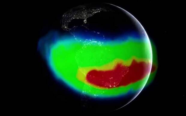 Ужасный близнец Бермудского треугольника: Южно-Атлантическая магнитная аномалия