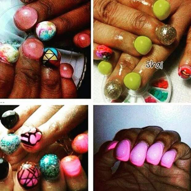 Bubble nails – новая безумная мода на круглые объемные ногти Bubble nails, объёмнеы ногти, мода на круглые объемные ногти