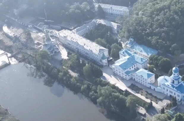 Гагин: ВСУ могли захватить в заложники священников лавры в Святогорске