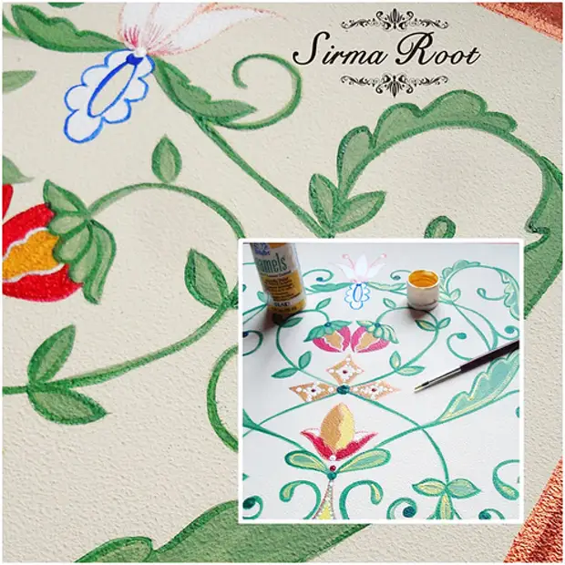 Как расписать мебель акриловыми красками - Сам себе мастер - 22 октября ...