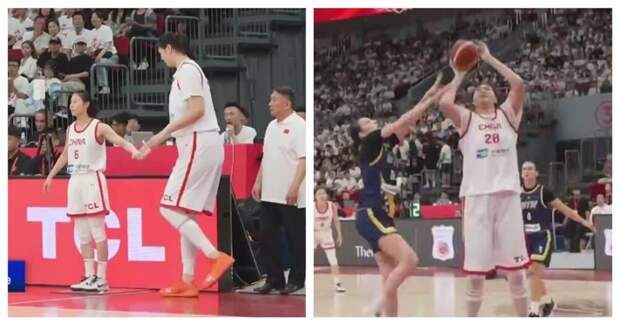 Китайская баскетболистка ростом 226 сантиметров