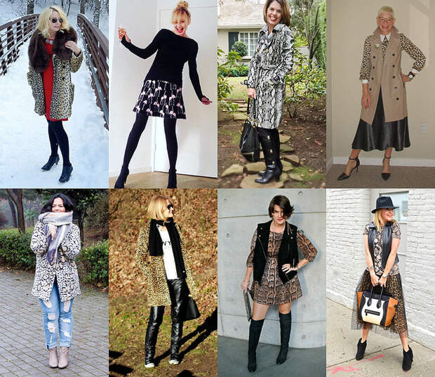 Fashion bloggers in animal print #iwillwearwhatilike