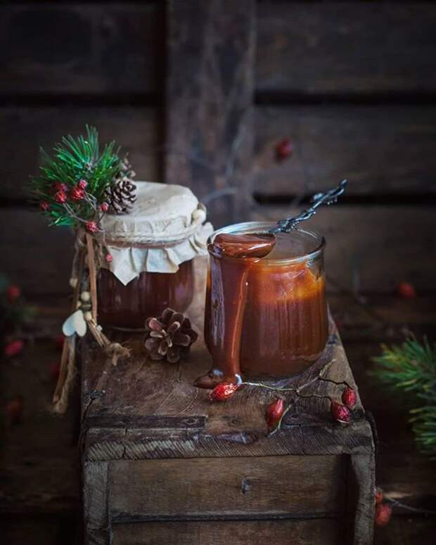 Тыквенный кекс с грецкими орехами и шоколадной карамелью