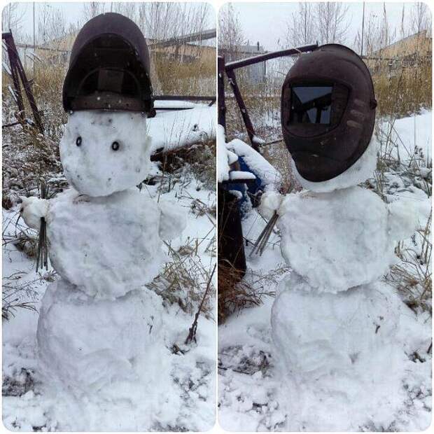 Снегосварщик руки из того места, сварка, сварщик
