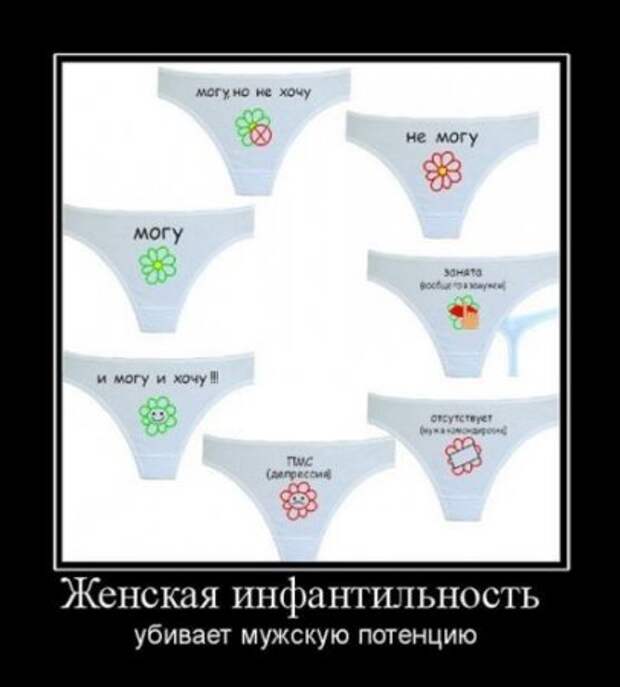 Демотиваторы про девушек.