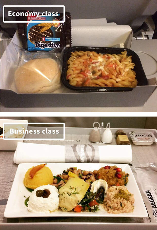 Aegean Airlines-airline-food