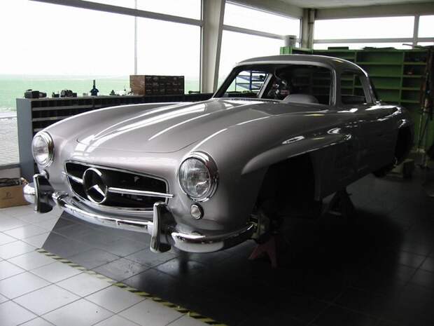 Как сделать машину-легенду своими руками 300 sl, gullwing, mercedes-benc, авто, своими рукам