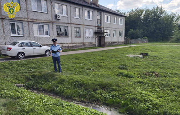 Прокуратура потребовала ликвидировать разлив стоков в поселке Молчаново Каменского района