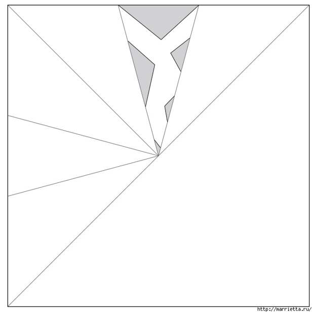 шаблоны снежинок из бумаги (5) (697x697, 55Kb)