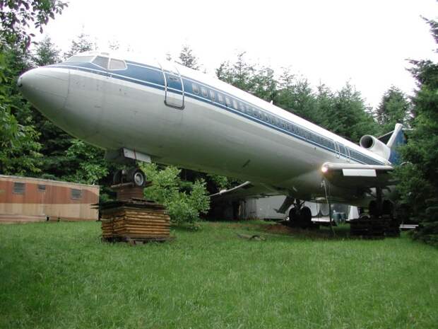 Дом-самолет Boeing 727