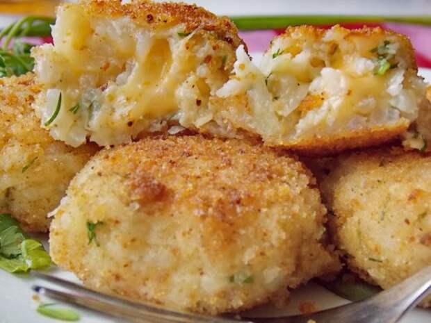 Котлеты из сельдерея с рисом Котлеты из сельдерея с рисом