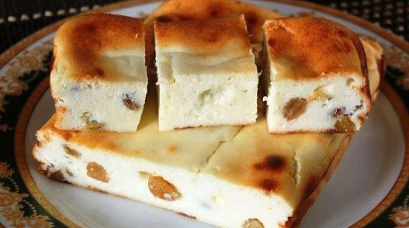 Фантастически вкусная творожная запеканка