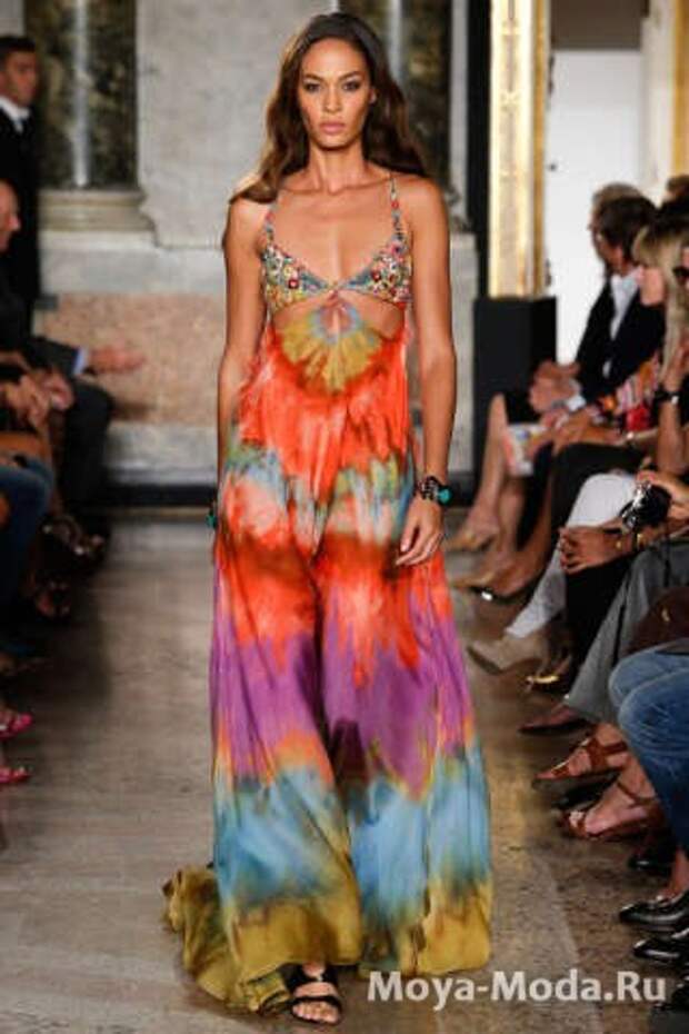 Модные сарафаны весна-лето 2015 Emilio Pucci
