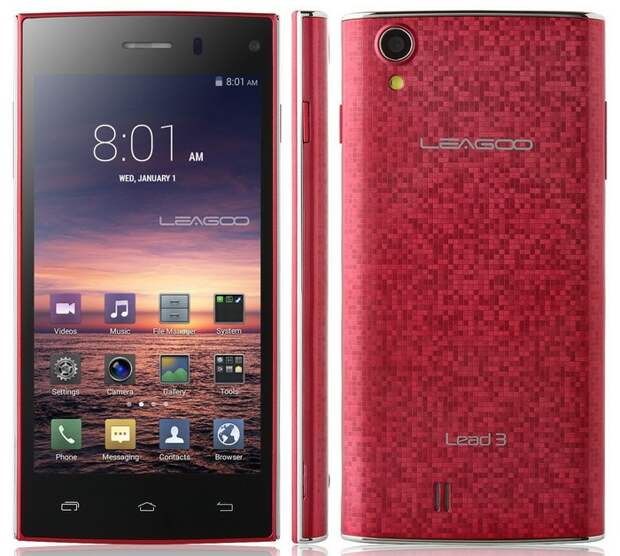 Бюджетный смартфон LEAGOO Lead 3