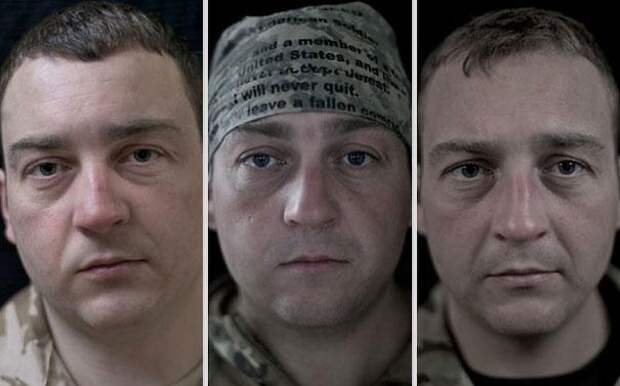 Военный портрет до, во время и после (3)