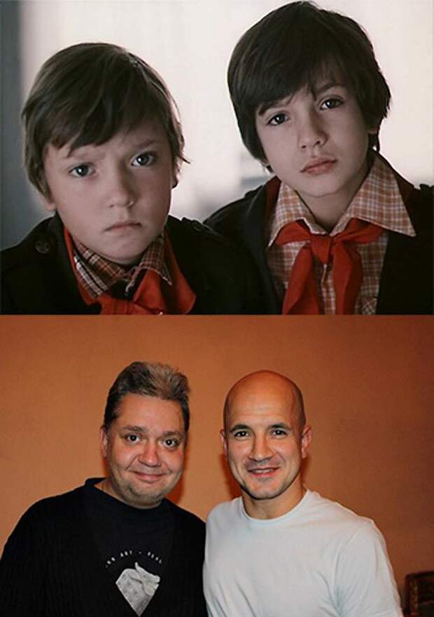 дети, актеры, тогда и сейчас