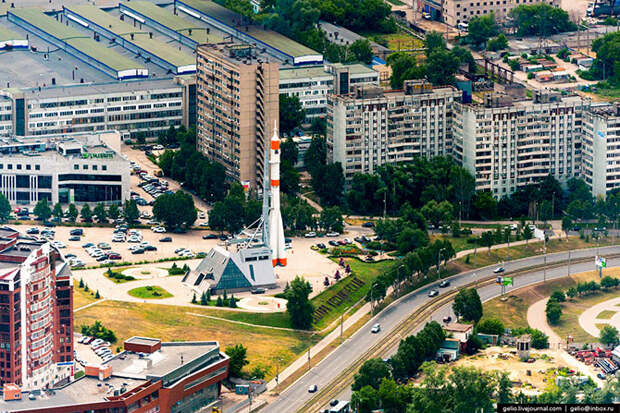 Самара с высоты