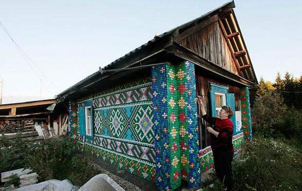 декор крышками