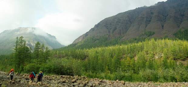 Плато Путорана, горы Путорана, Россия.