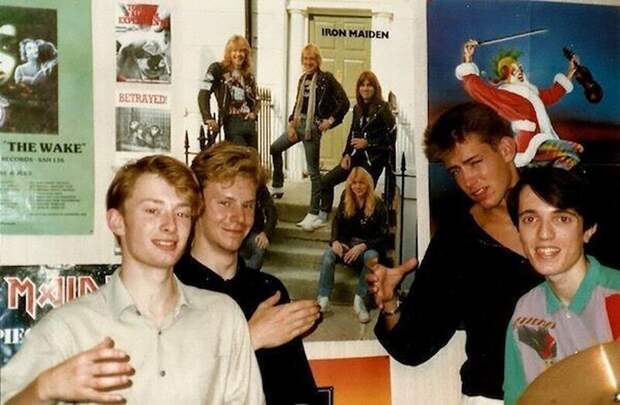 Radiohead, 1987 год Radiohead, 1987 год