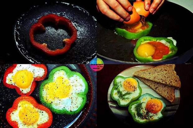 Красивые, вкусные и необычные блюда «два в одном»