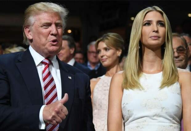 Иванка и Дональд Трамп. / Фото: www.nypost.com