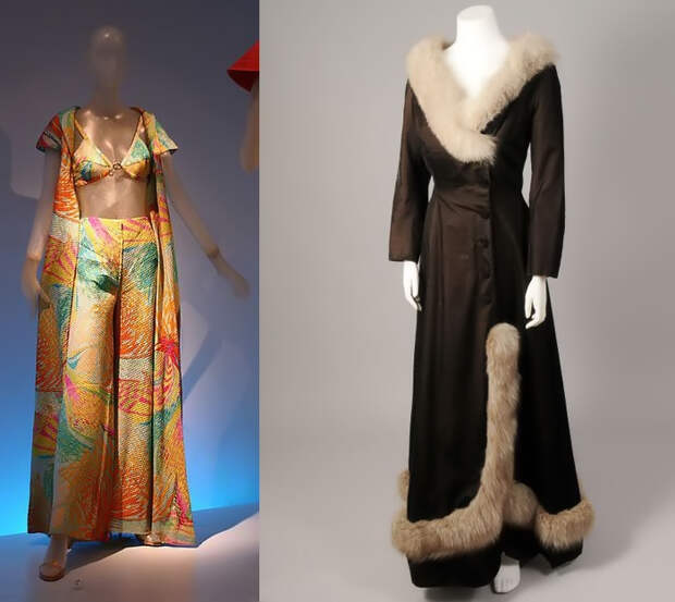 Голицына создавала и пляжные костюмы, и верхнюю одежду.