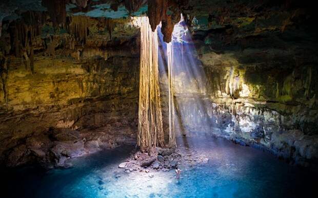 Пещеры Юкатан