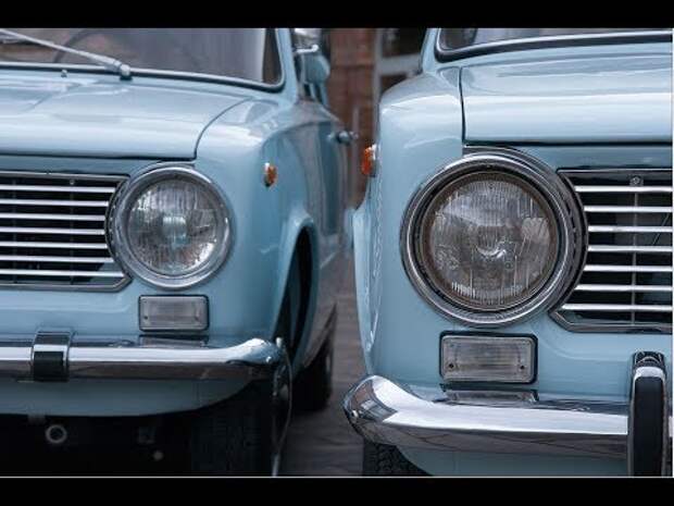 Фото различия ВАЗ 2101 седан и Fiat 124 berlina
