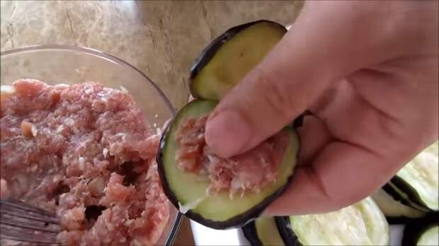 Фаршированные баклажаны по-китайски еда, вкусно, готовка, рецепт, закуска, баклажан, длиннопост, другая кухня, видео рецепт, видео