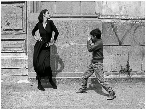 Классическая чёрно-белая фотография Фердинандо Шанна