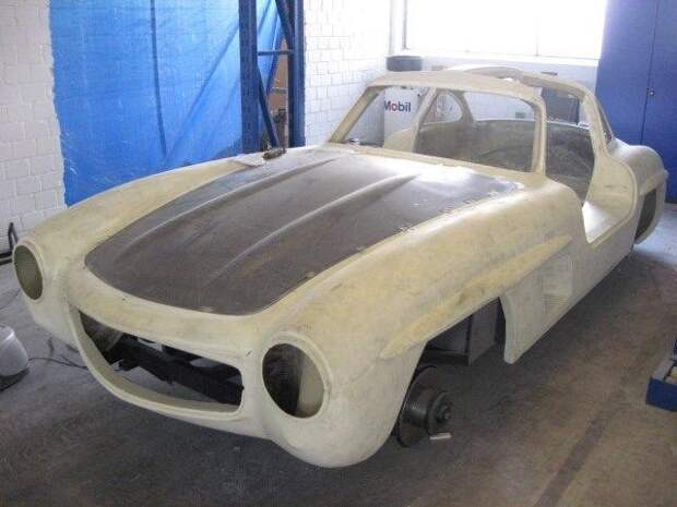 Как сделать машину-легенду своими руками 300 sl, gullwing, mercedes-benc, авто, своими рукам