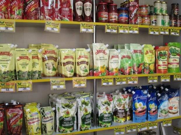 Последствия продуктовой блокады Крыма в Симферополе (17 фото)