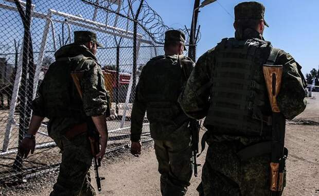 Российские военнослужащие в Сирии